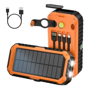 40,000mAh Solar Power Bank