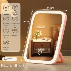 LED Travel Mirror