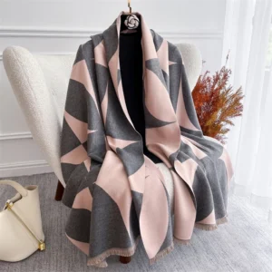 Luxury Travel Blanket Poncho